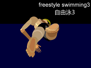 Freestyle swimming - 3