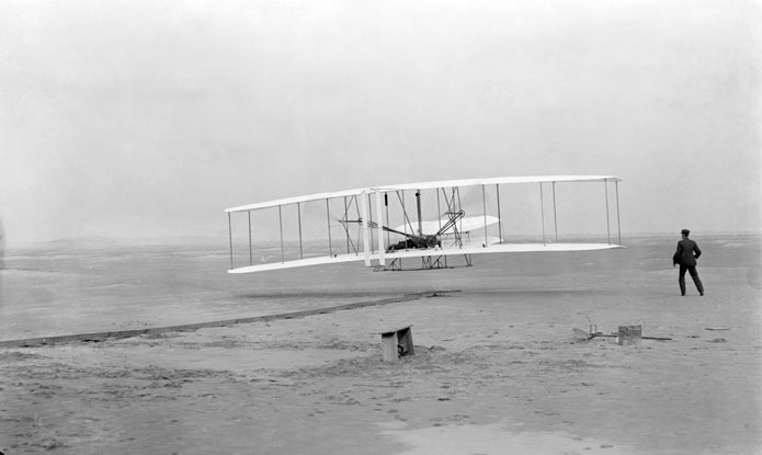Первый полёт первого самолёта (братья Райт)